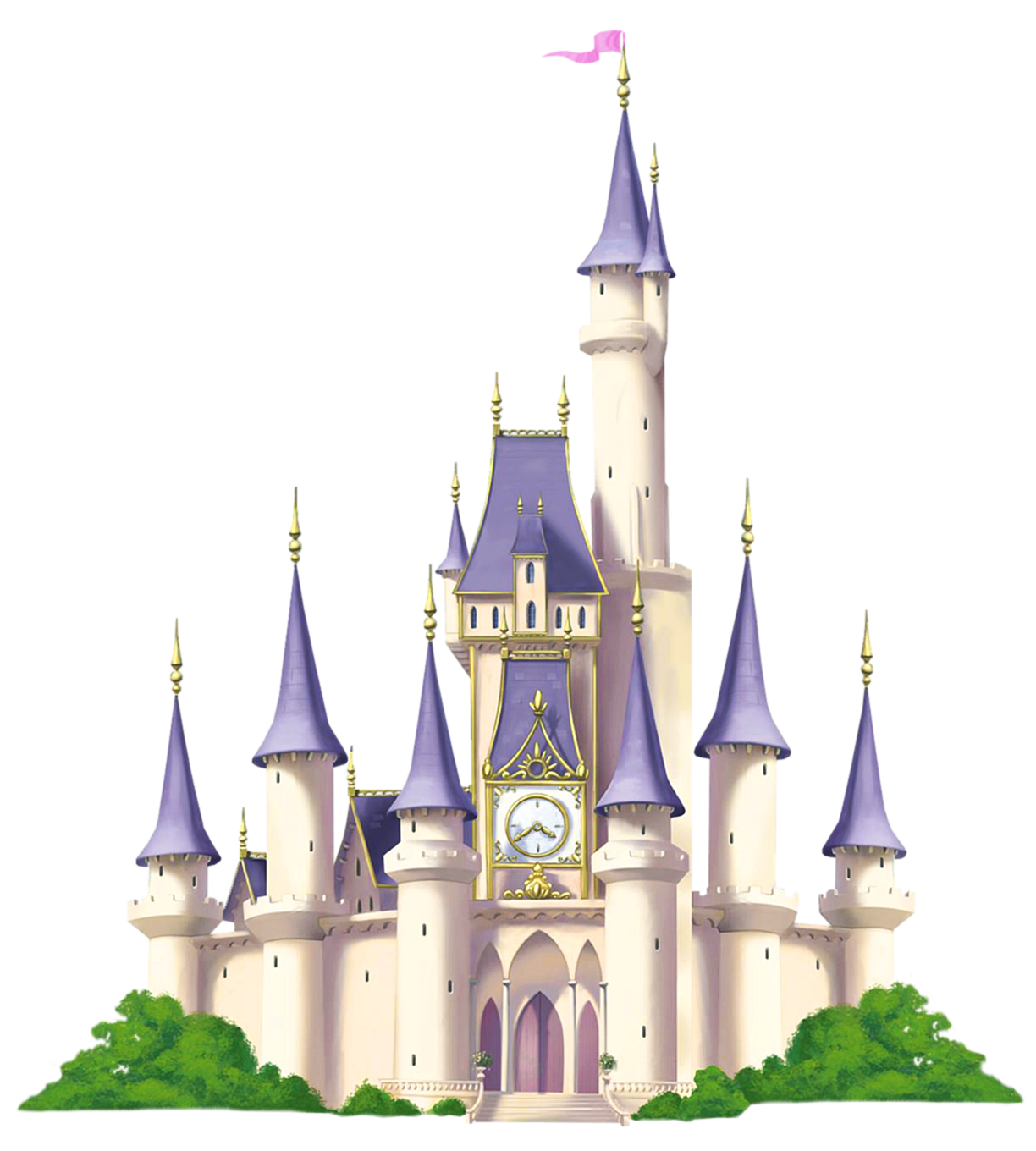 Disney castle clipart 3 image #13007
