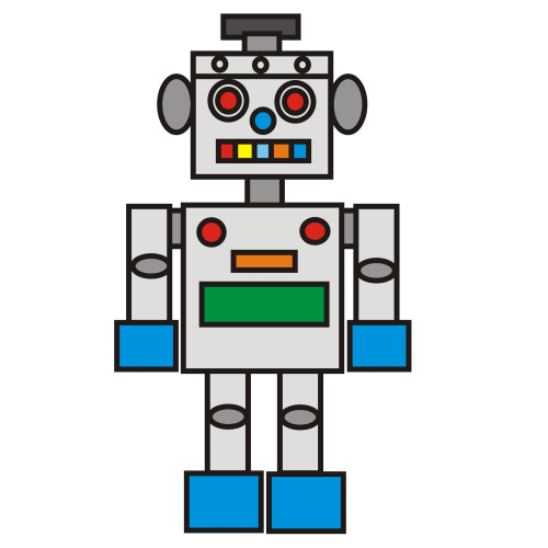 clipart cartoon robots - photo #38