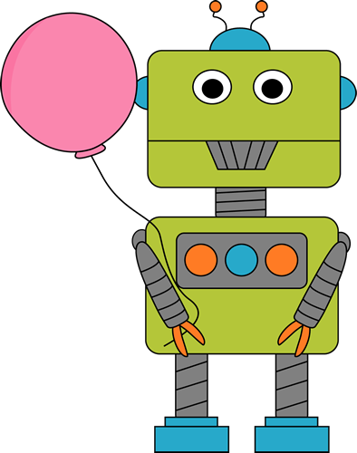 animated robot clipart - photo #33