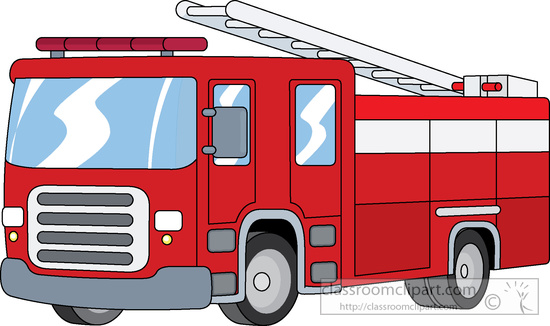 clipart images of fire trucks - photo #44