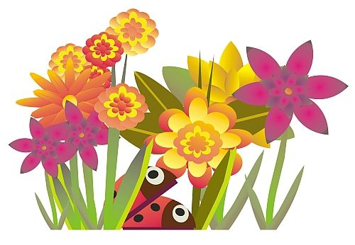 free clip art small flowers - photo #35