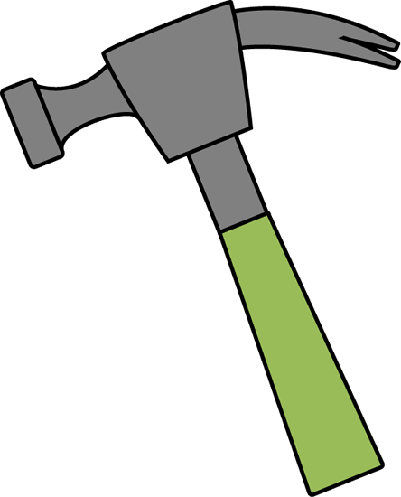 free clipart hammer and nails - photo #17