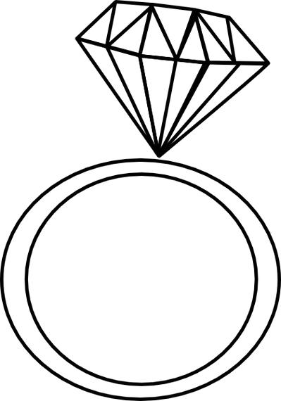 clipart of a diamond ring - photo #28