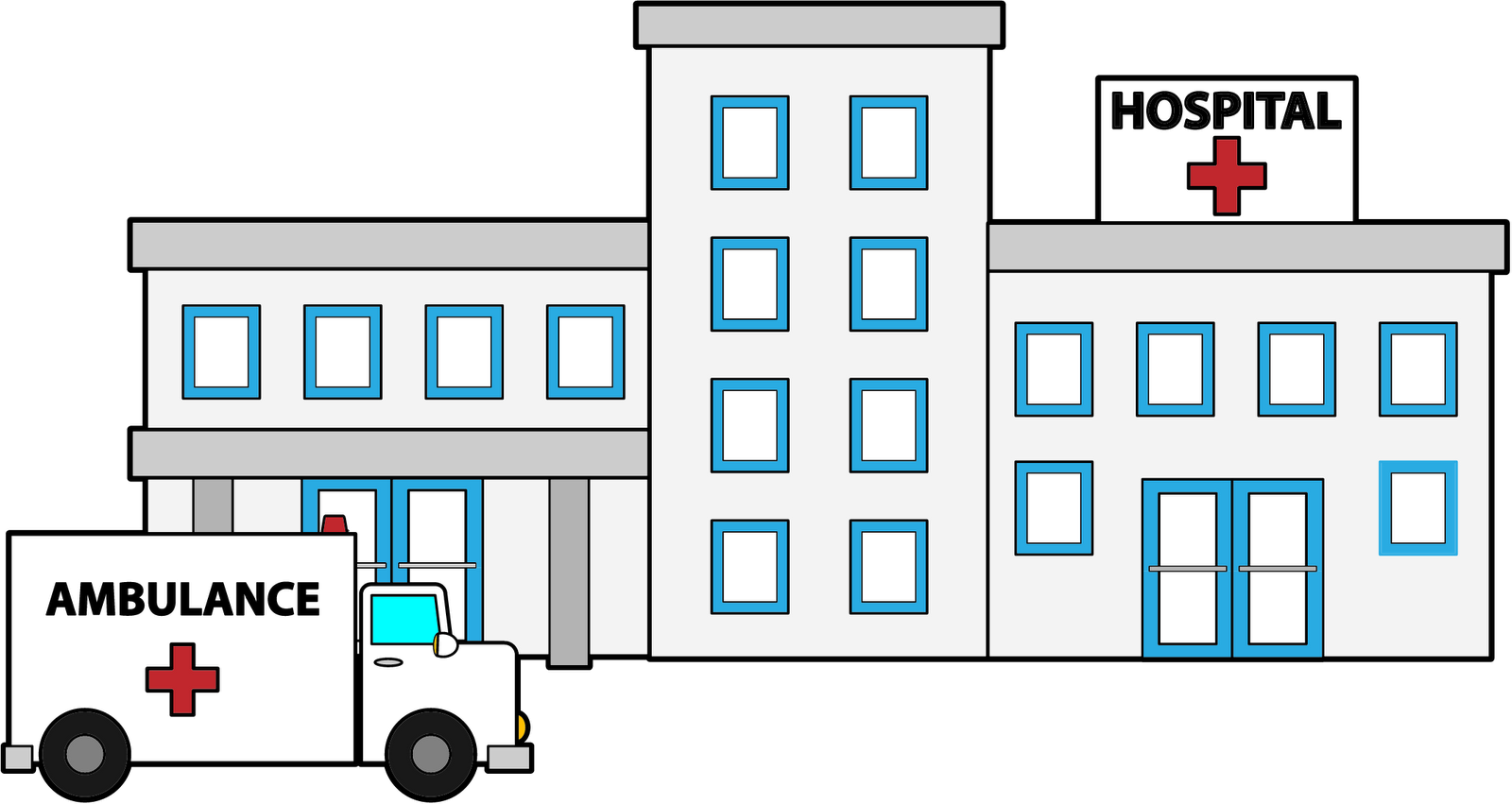 clipart hospital pictures - photo #12