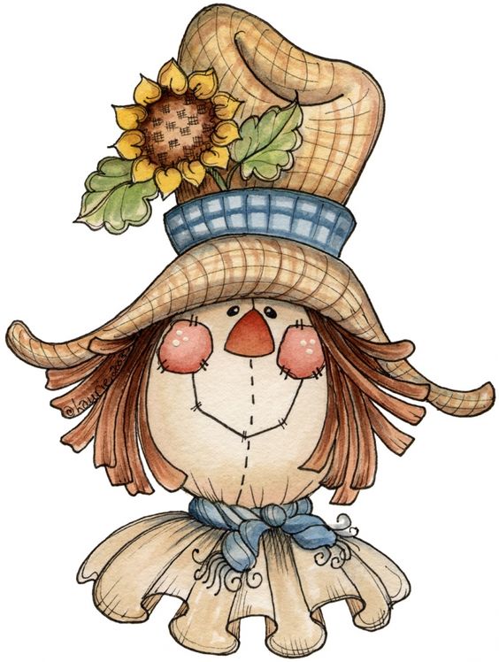 scarecrow hat clipart - photo #41