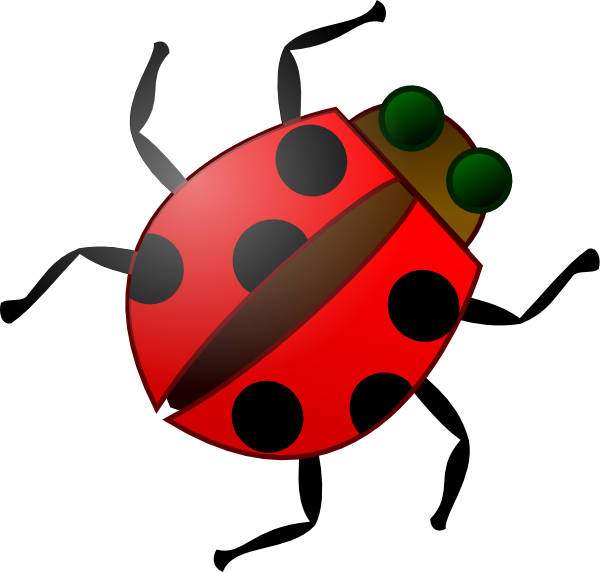 christmas ladybug clipart - photo #36