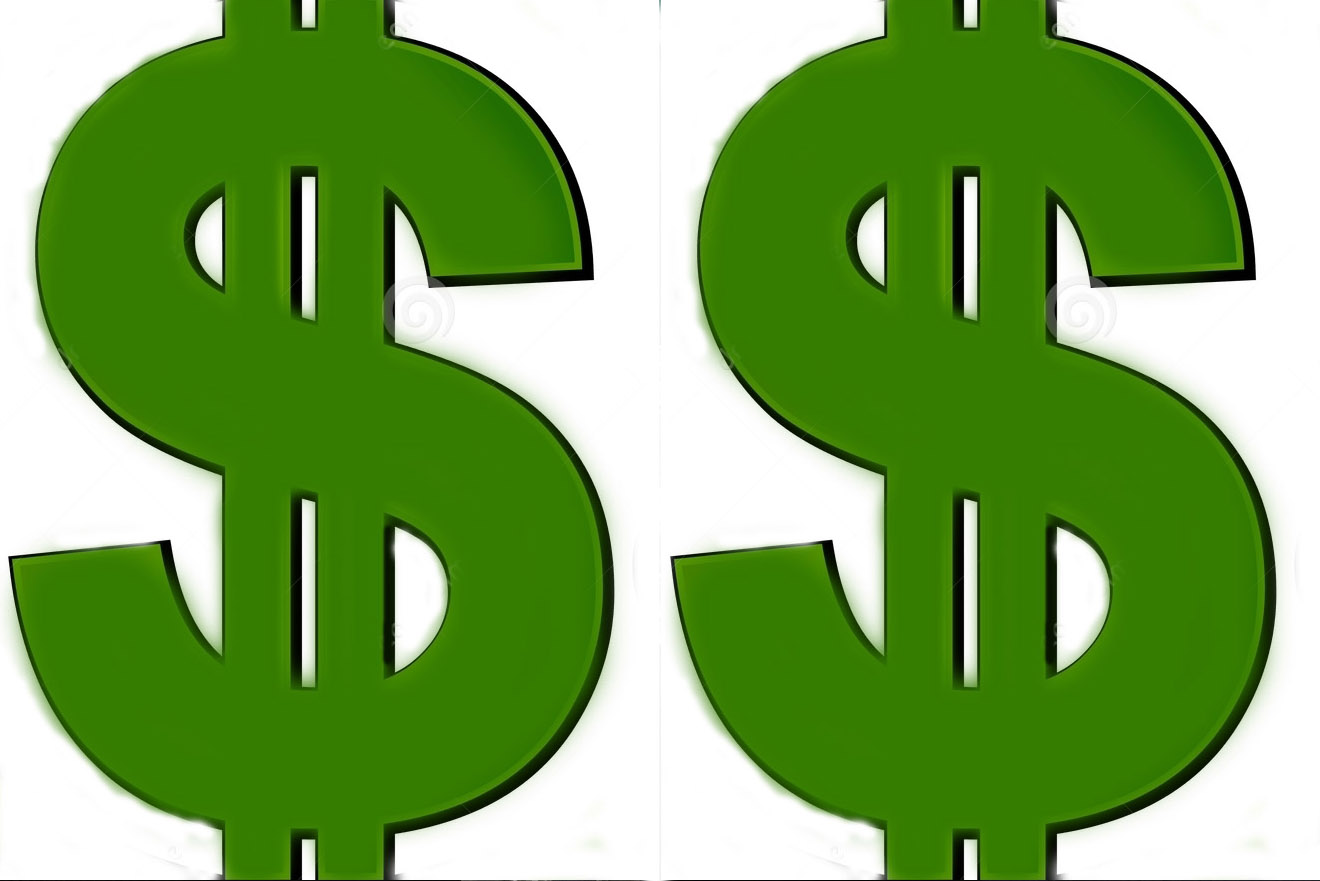 Dollar sign dollars signs clipart image #17397