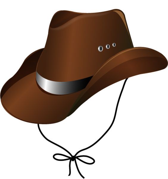 free clipart cowboy hat boots - photo #14