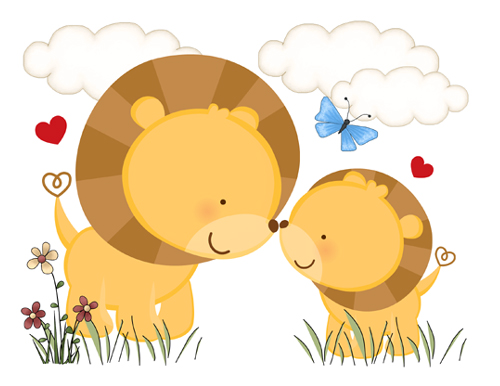 baby lion clipart - photo #26