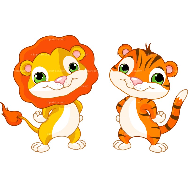 baby tiger clipart - photo #25