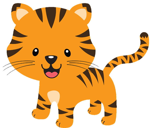 free baby tiger clipart - photo #30