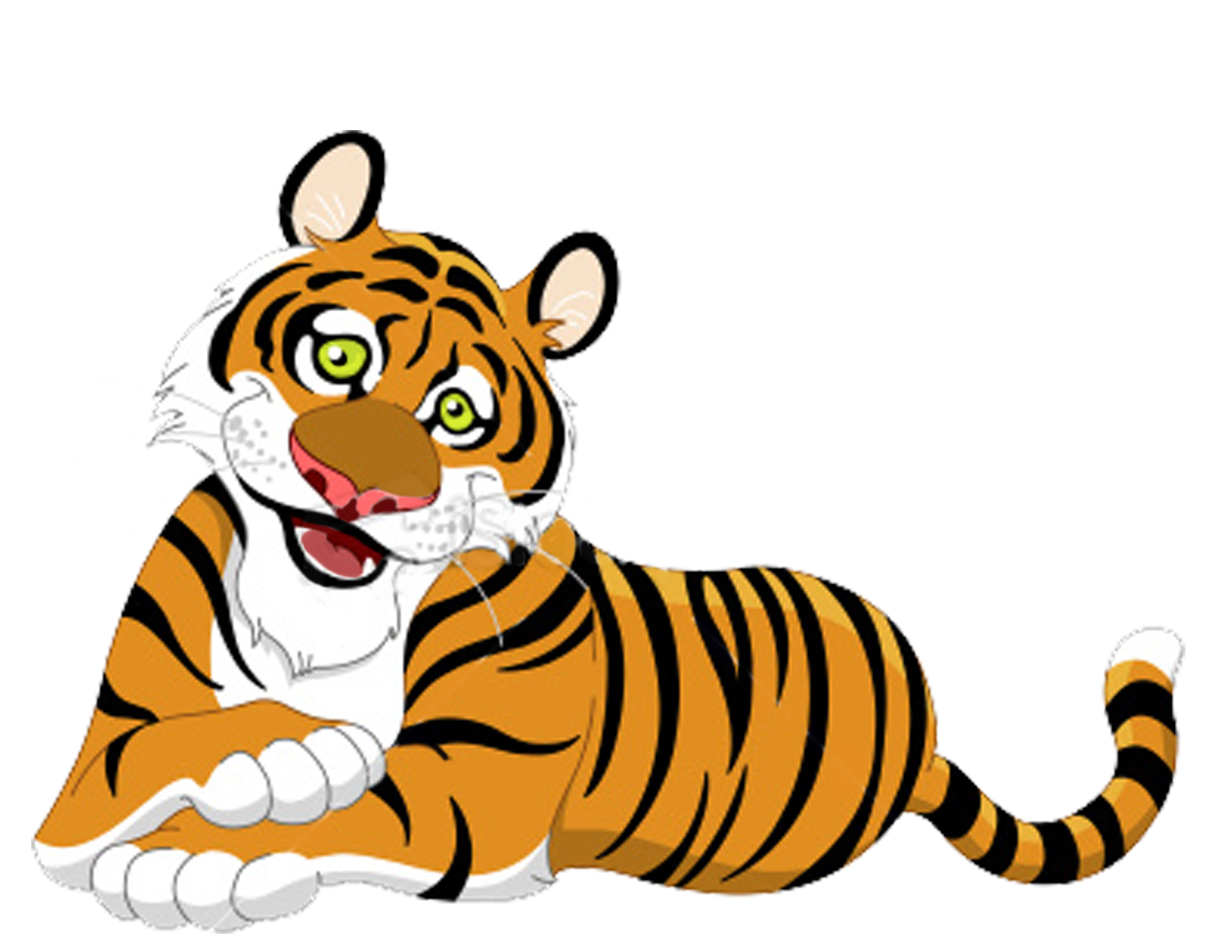 free baby tiger clipart - photo #19