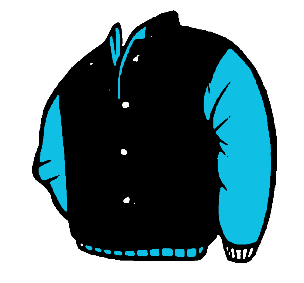 blue jacket clipart - photo #13