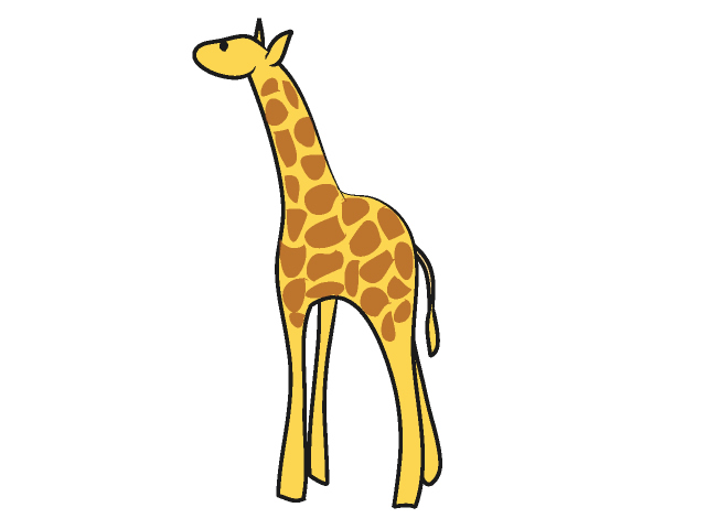 free giraffe clipart pictures - photo #35