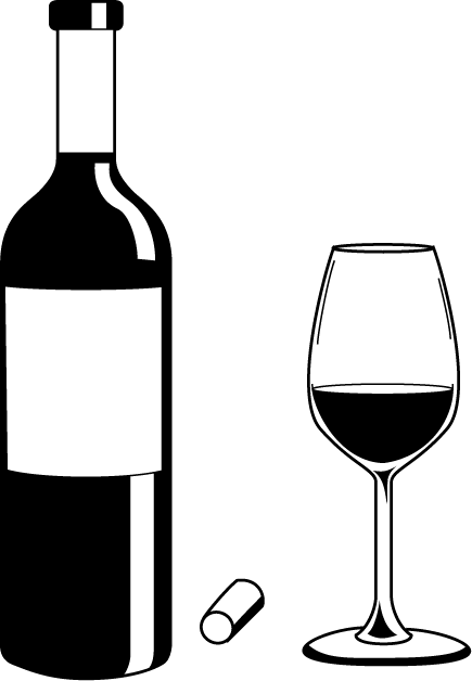wine bottle clip art vector free - photo #45