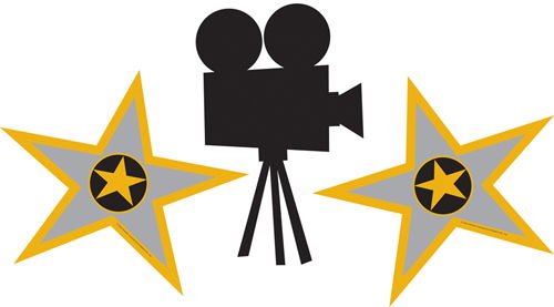 free clipart hollywood star - photo #18
