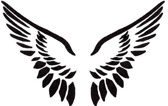 free angel wings with halo clip art - photo #28