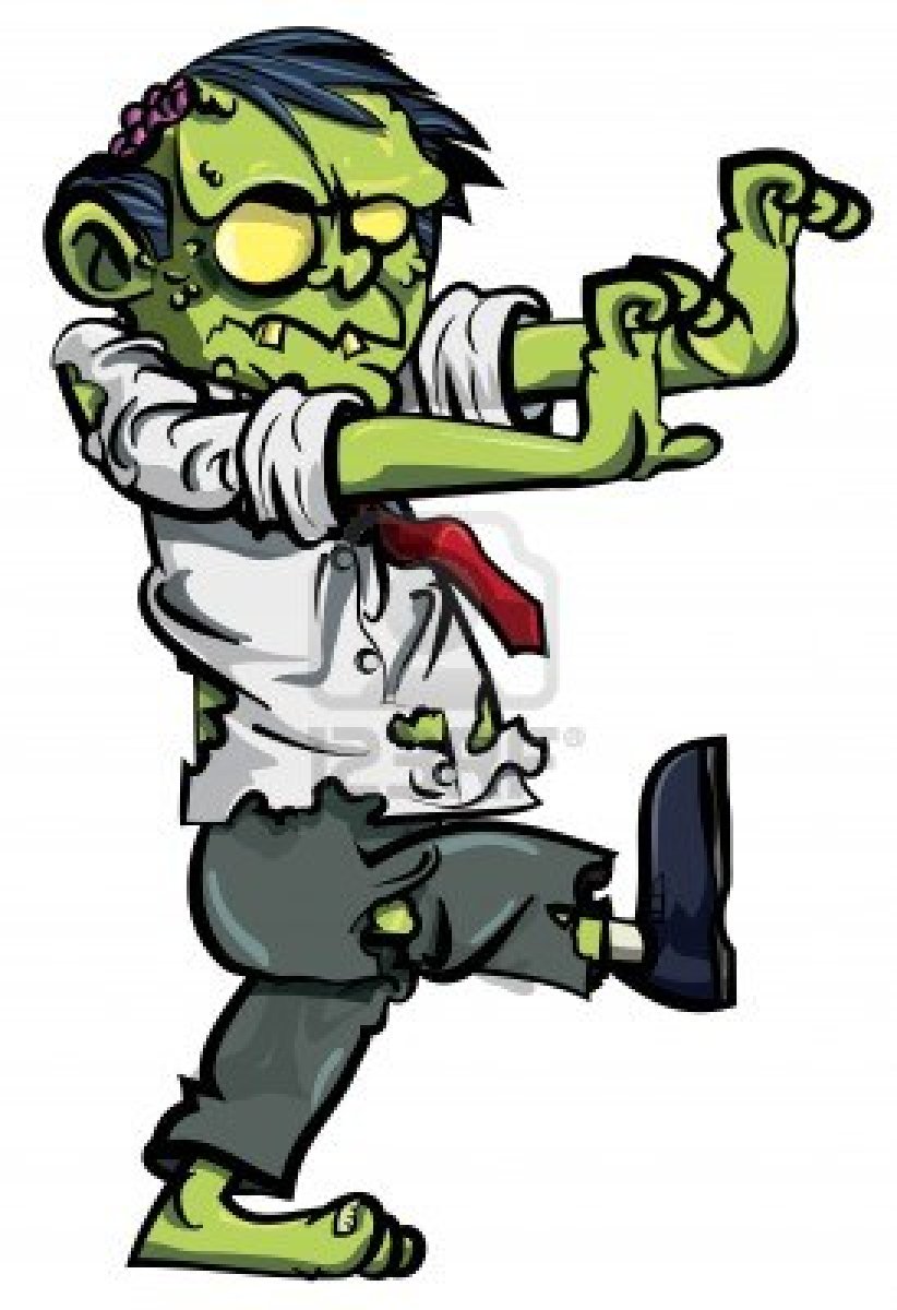 clipart of a zombie - photo #11