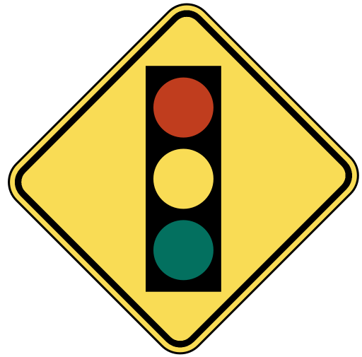 Stop light animated traffic light clipart image 27095