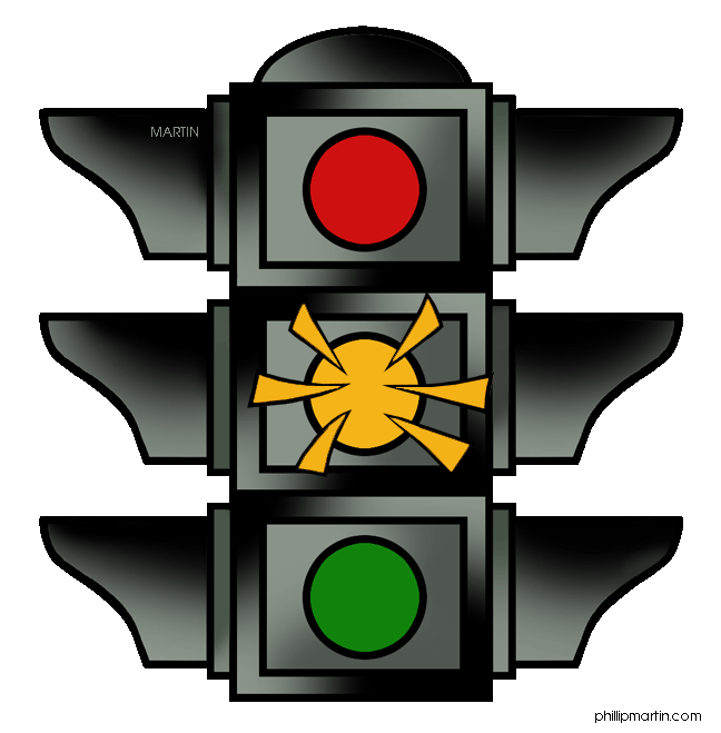yellow stoplight clip art - photo #10