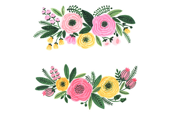 floral wedding clipart free download - photo #21