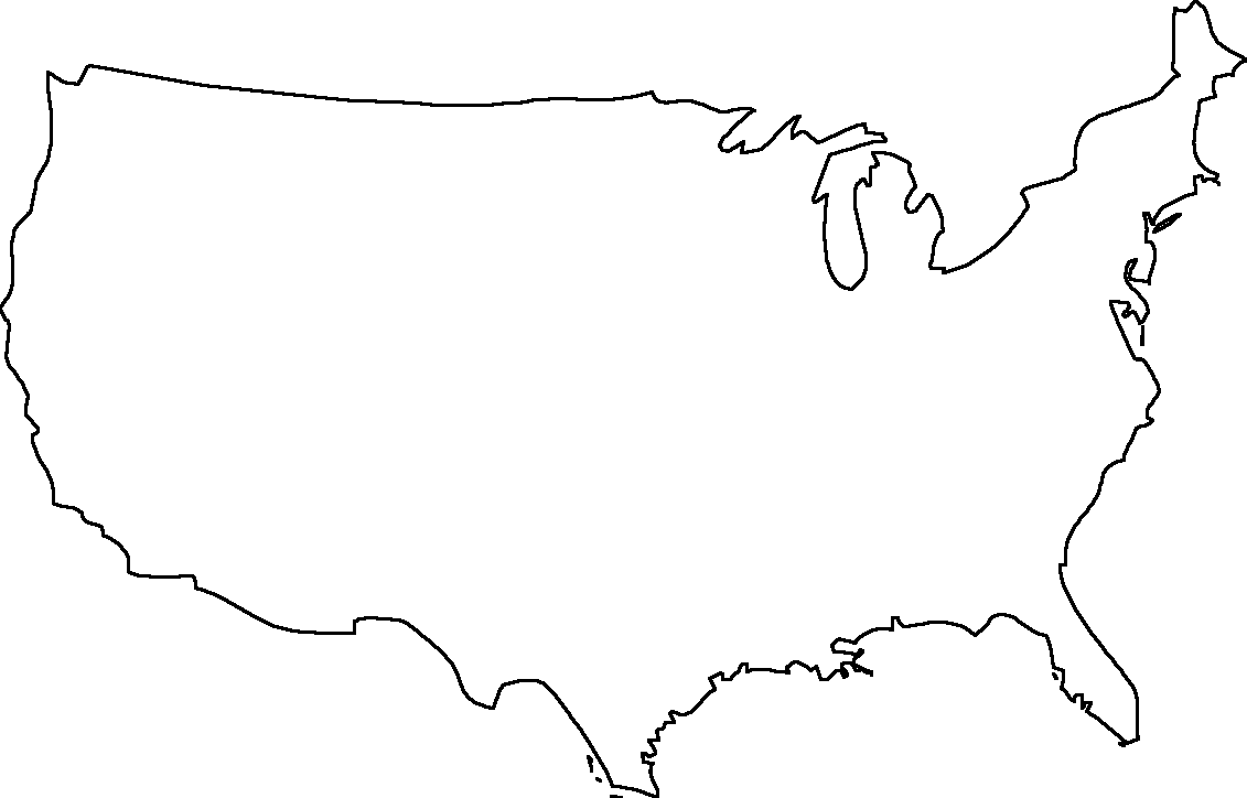 clip art free united states map - photo #48