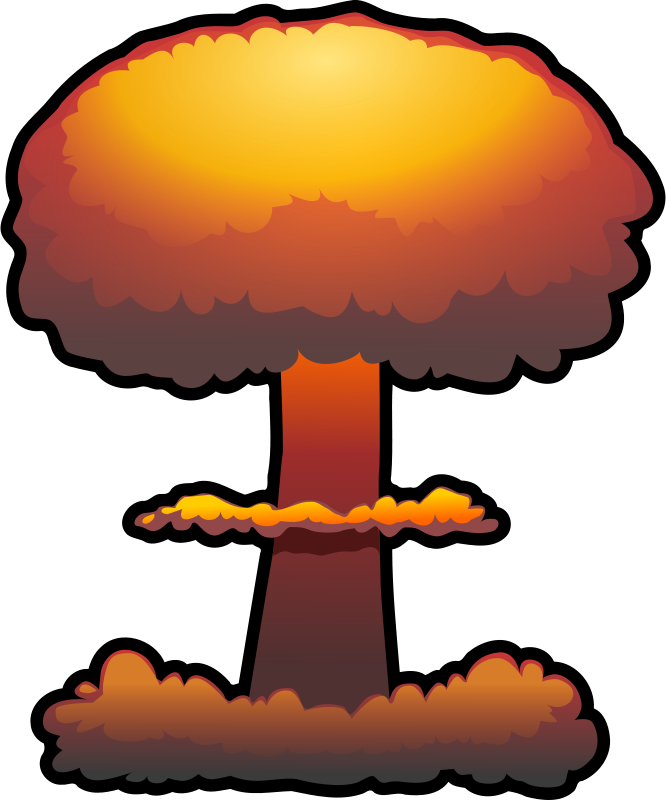 free clip art mushroom cloud - photo #1