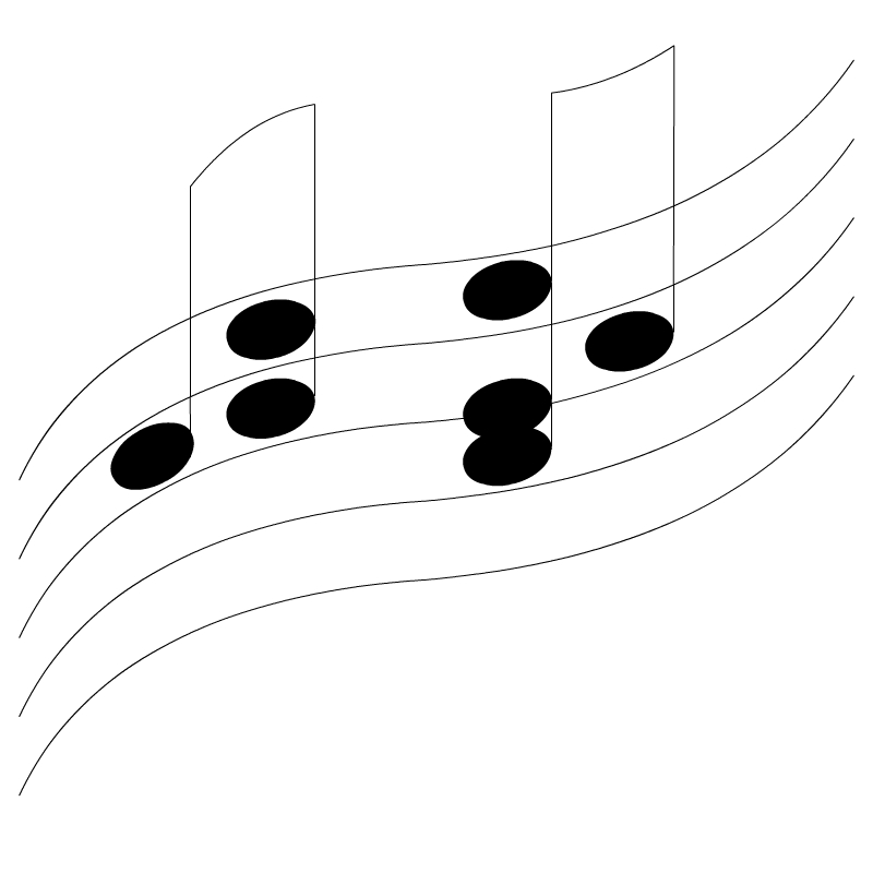 clipart of music notes free - photo #49