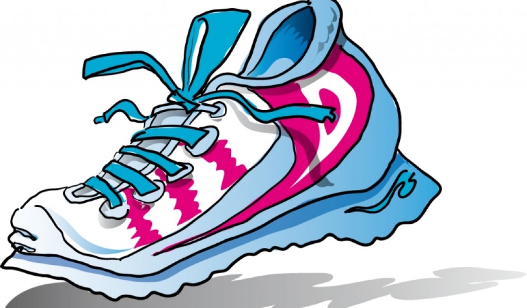 free clipart images running shoes - photo #1