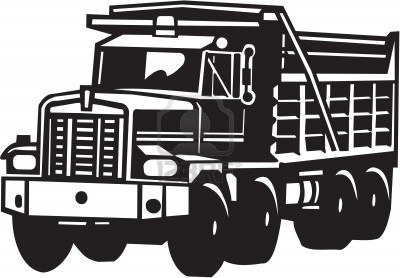 Dump Truck Clip Art - Images, Illustrations, Photos
