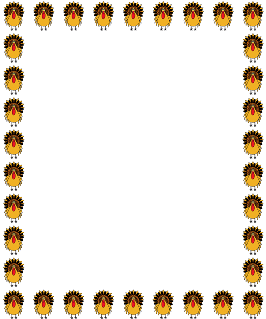 free clip art borders for thanksgiving - photo #21