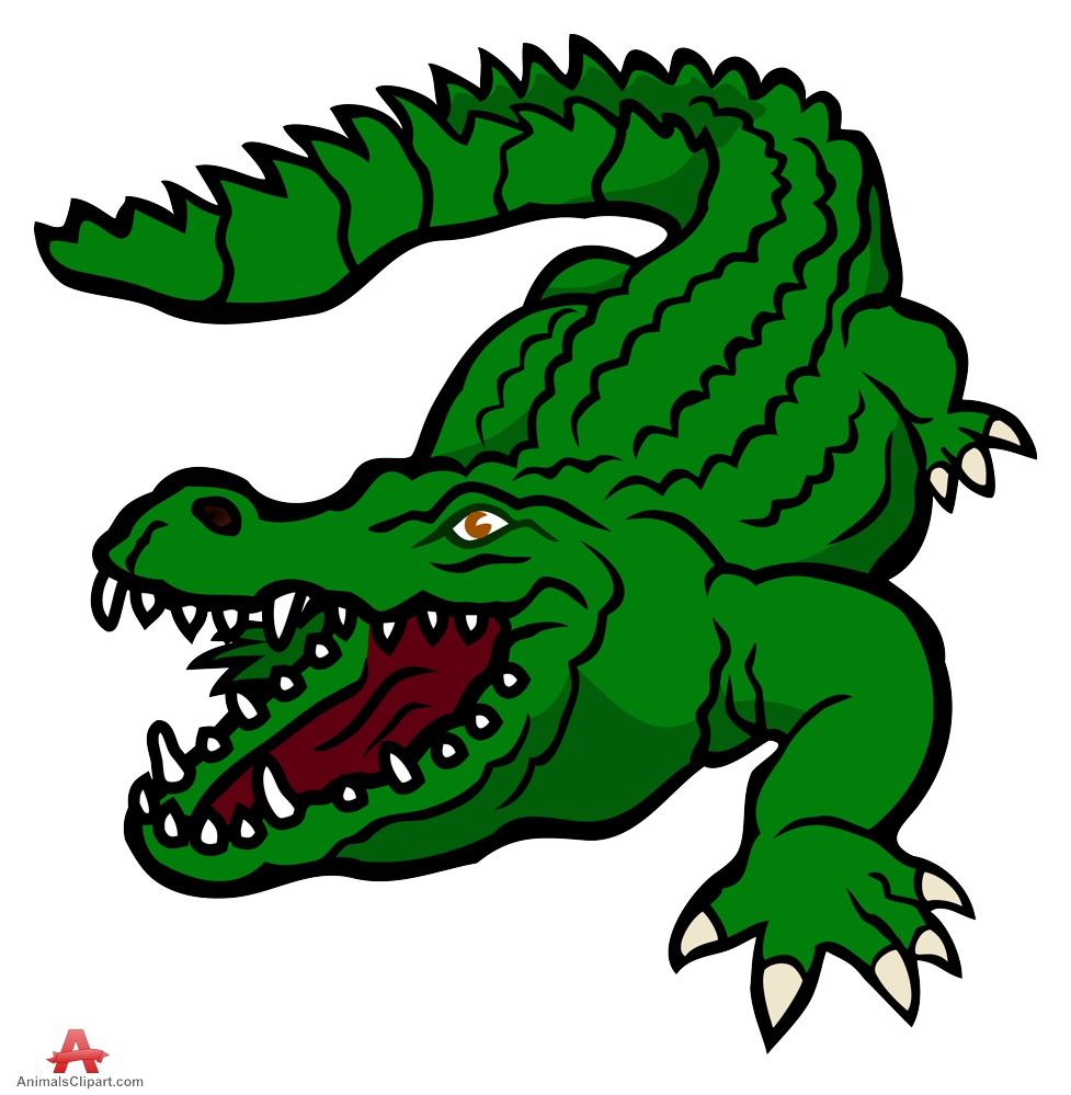 clipart alligator cartoon - photo #23