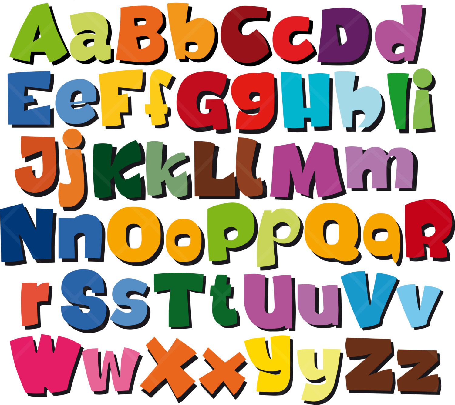 Alphabet Clipart Letters Clipart Image 35582
