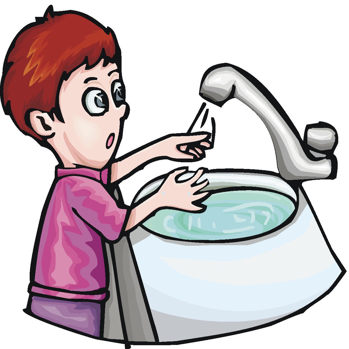 free clipart images hand washing - photo #25
