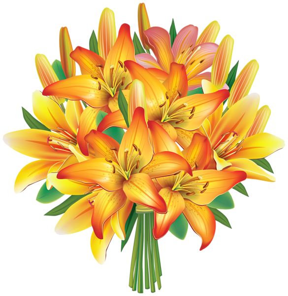 free clip art flower bouquet - photo #29