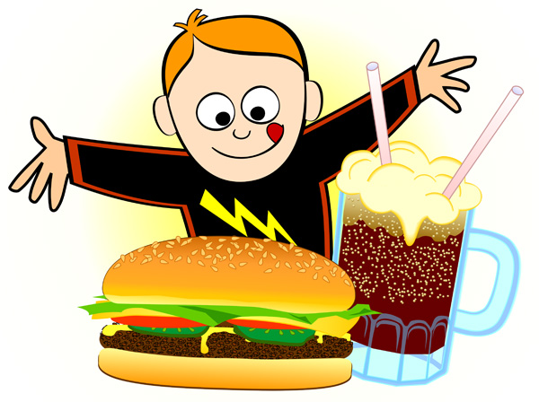 hungry man clipart - photo #43