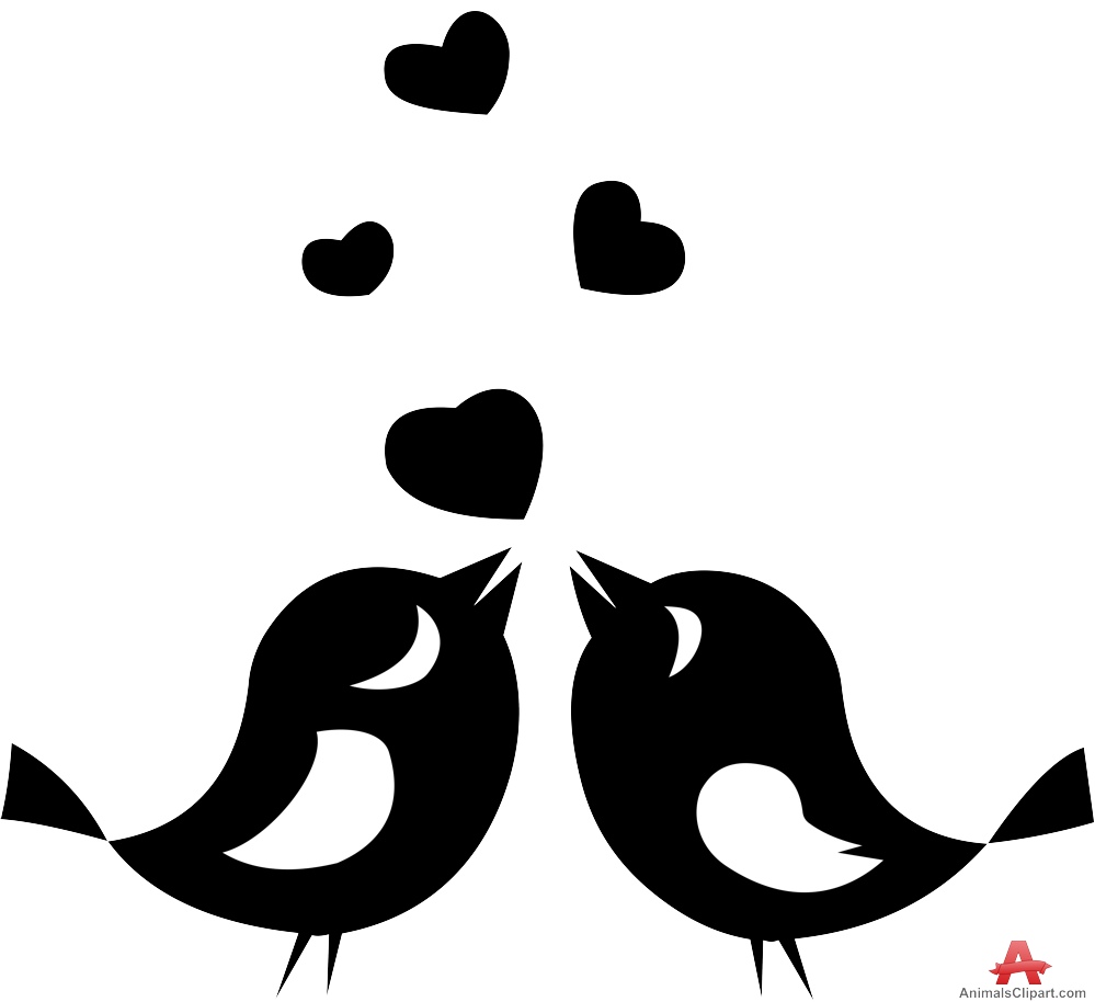 free black and white love clipart - photo #15
