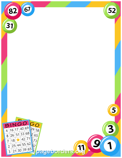 free clipart bingo - photo #23