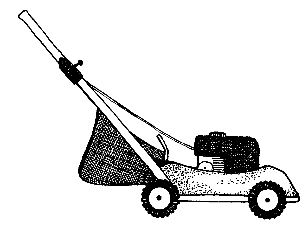lawn mower clipart free vector - photo #13