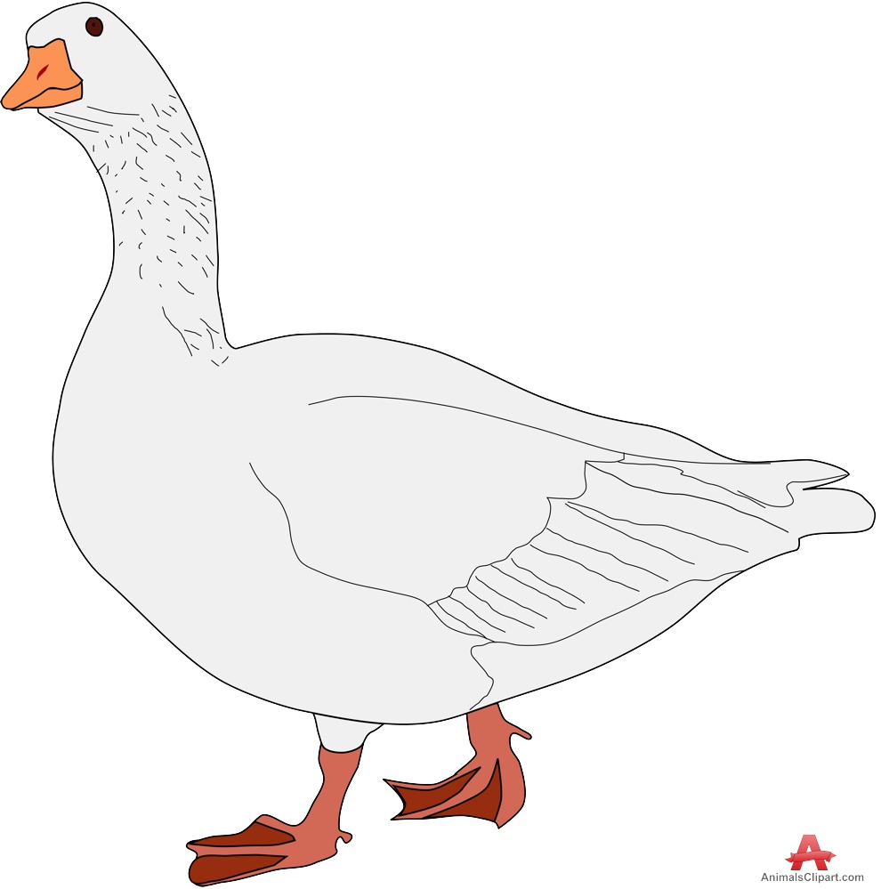 clipart of a goose - photo #25