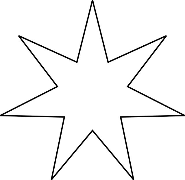 Clip art of a star clipart