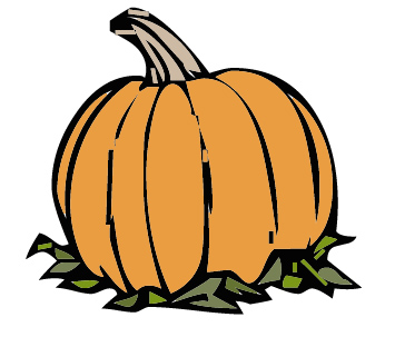 Clip art of pumpkin