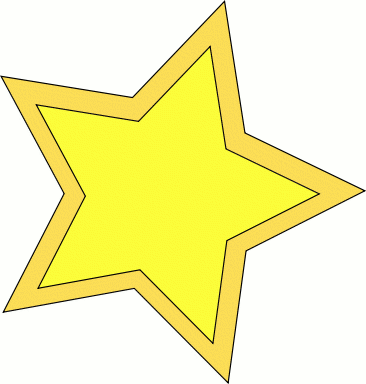 Free gold star clipart public domain gold star clip art images