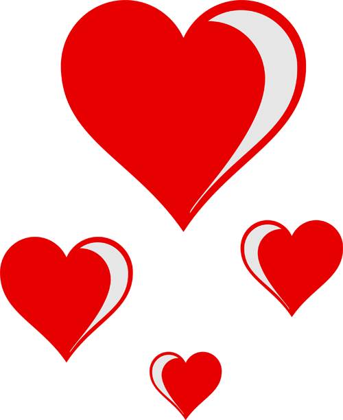 Heart clipart free love and romance graphics