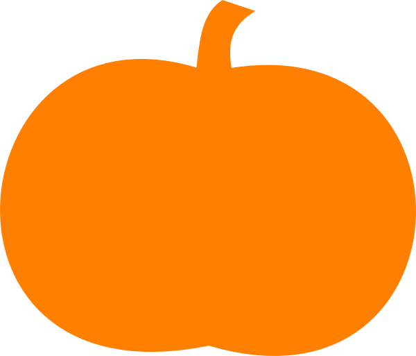 Orange pumpkin clip art at vector clip art online