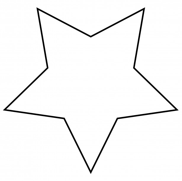 Star outline clipart free stock photo public domain pictures