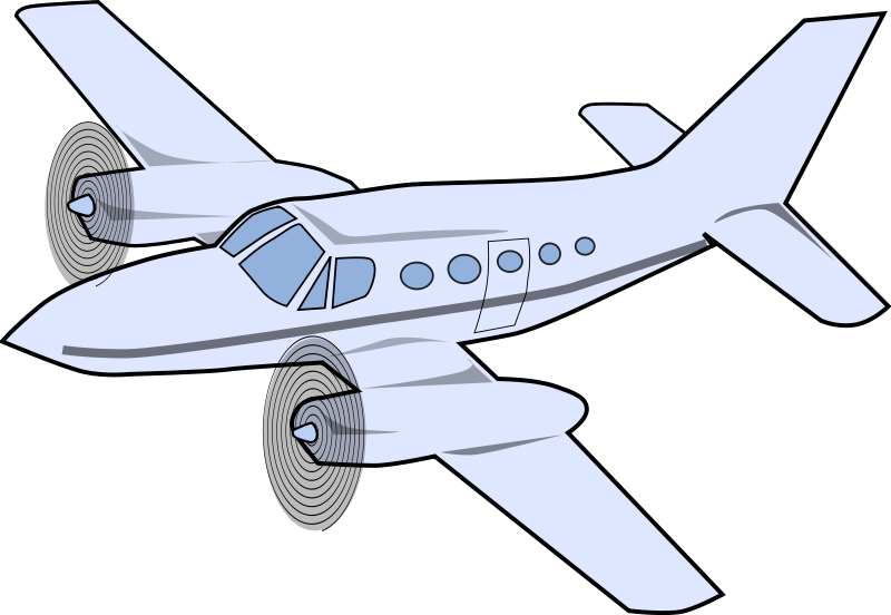 Airplane clip art  3