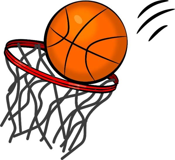Basketball clip art 4
