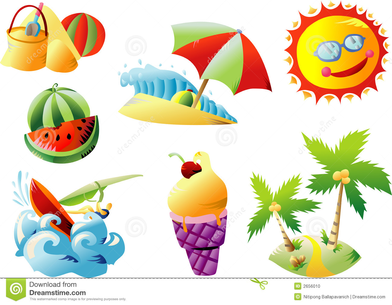Clip art summer stock images image