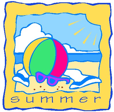Clip art summer vacation